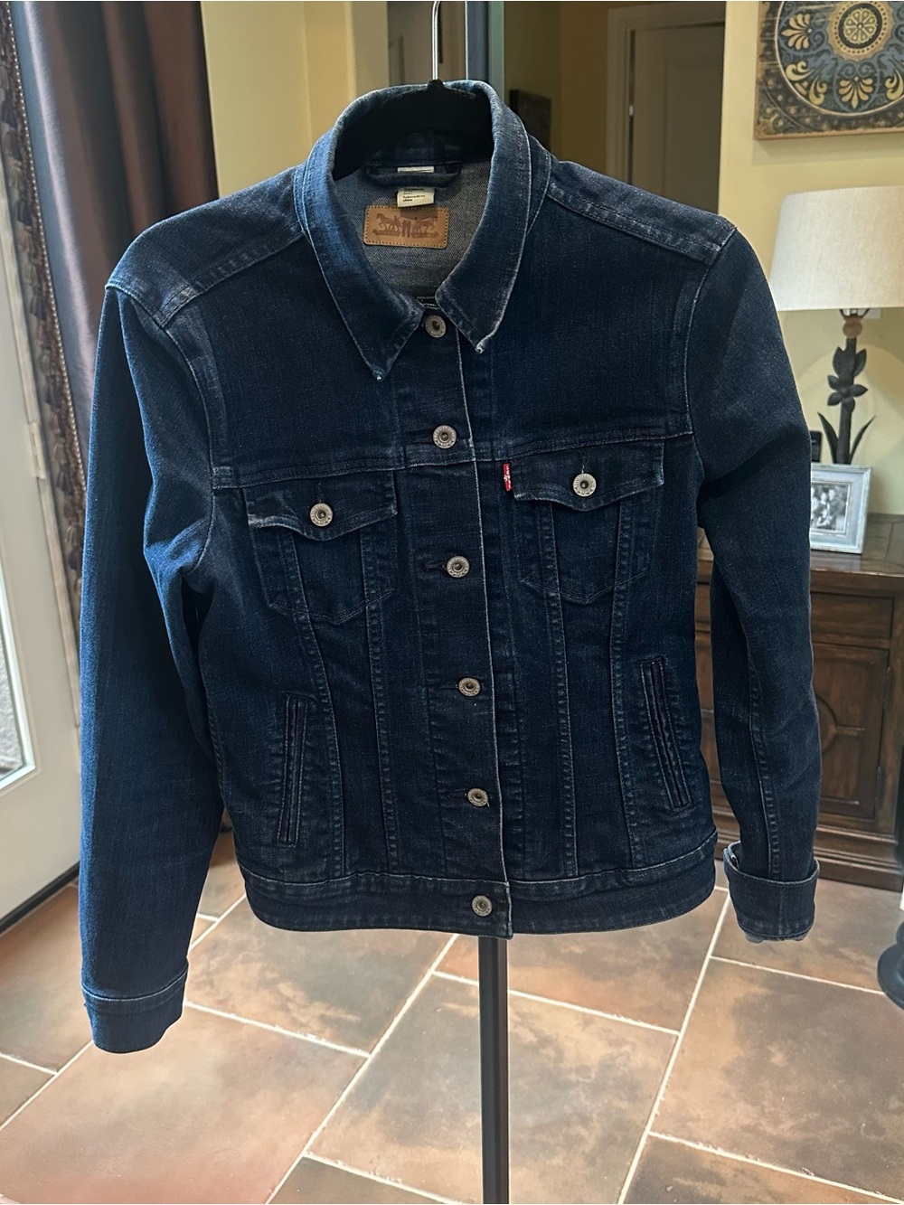 Levi's Navy Blue Denim Truckers Jacket